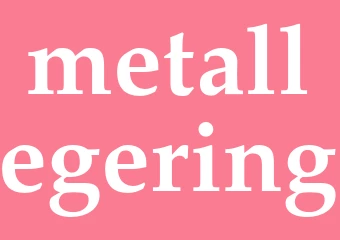 Synonym metallegering