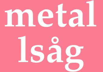 Synonym metallsåg