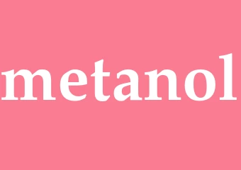 Synonym metanol