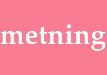 Synonym metning