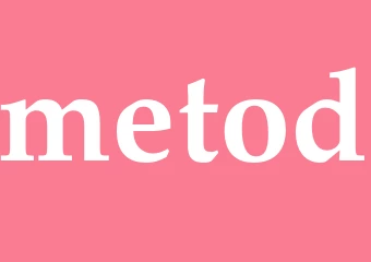 Synonym metod