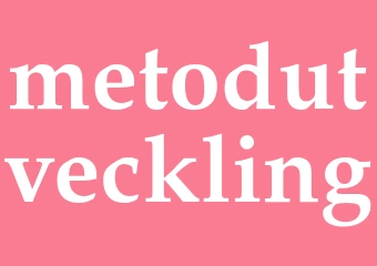 Synonym metodutveckling