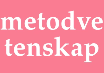 Synonym metodvetenskap