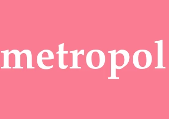Synonym metropol