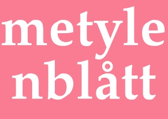 Synonym metylenblått