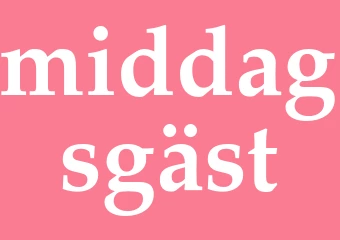Synonym middagsgäst