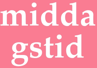 Synonym middagstid