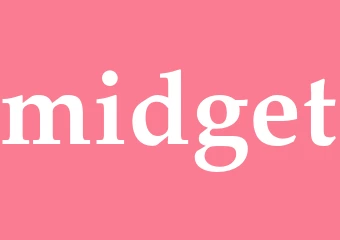 Synonym midget