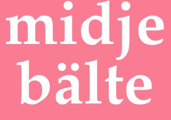 Synonym midjebälte