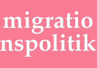 Synonym migrationspolitik