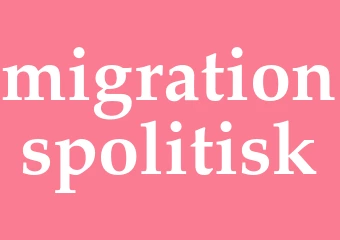 Synonym migrationspolitisk