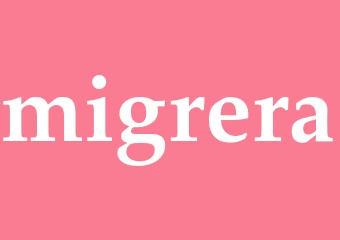 Synonym migrera