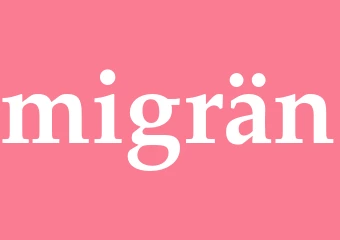 Synonym migrän