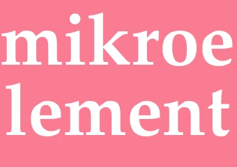 Synonym mikroelement
