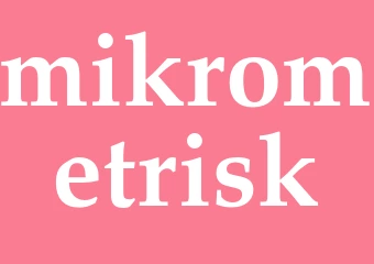 Synonym mikrometrisk
