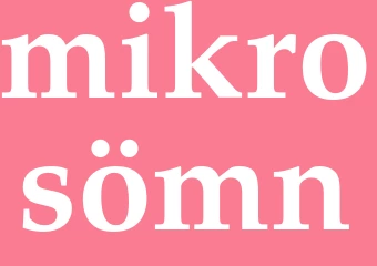Synonym mikrosömn