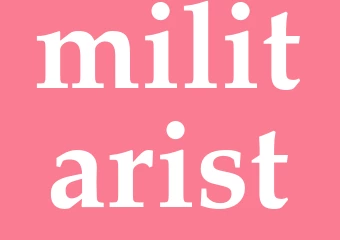 Synonym militarist