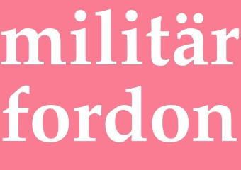 Synonym militärfordon