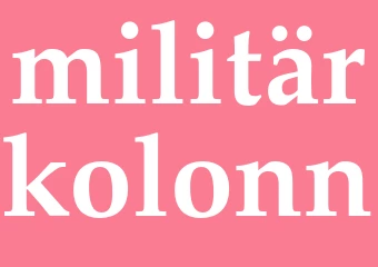 Synonym militärkolonn