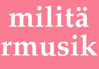 Synonym militärmusik