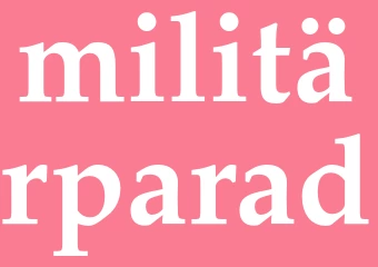 Synonym militärparad