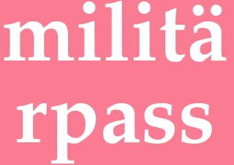Synonym militärpass
