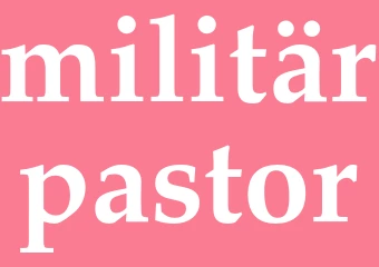 Synonym militärpastor