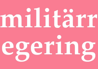 Synonym militärregering