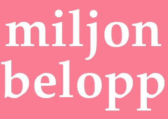 Synonym miljonbelopp
