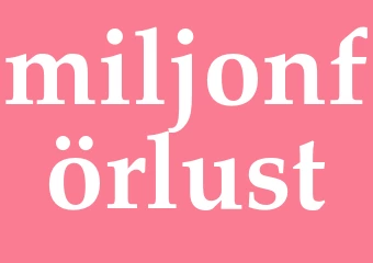 Synonym miljonförlust
