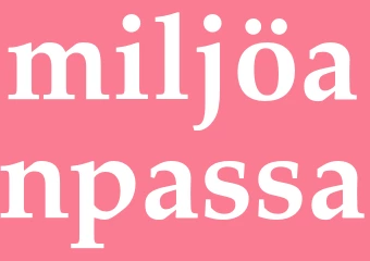 Synonym miljöanpassa