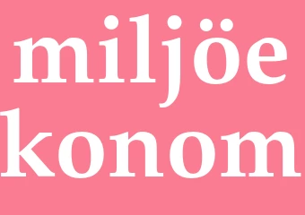 Synonym miljöekonom