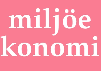 Synonym miljöekonomi