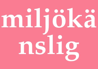 Synonym miljökänslig