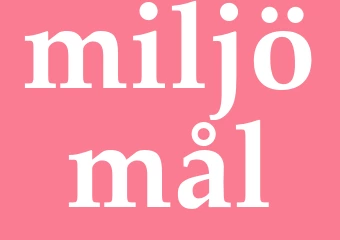 Synonym miljömål