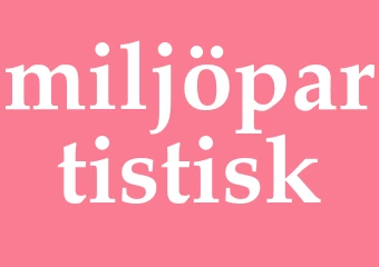 Synonym miljöpartistisk
