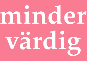 Synonym mindervärdig