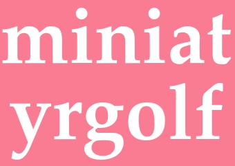 Synonym miniatyrgolf