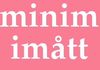 Synonym minimimått