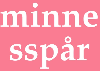 Synonym minnesspår