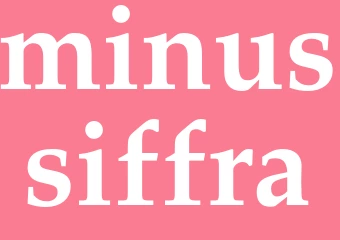 Synonym minussiffra