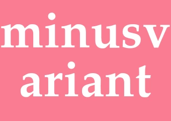 Synonym minusvariant