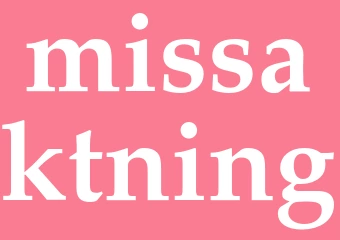 Synonym missaktning