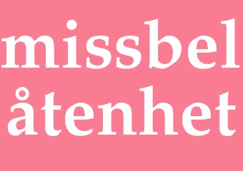 Synonym missbelåtenhet
