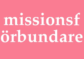 Synonym missionsförbundare
