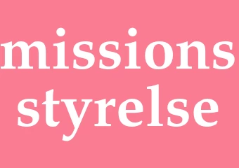 Synonym missionsstyrelse
