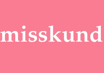 Synonym misskund