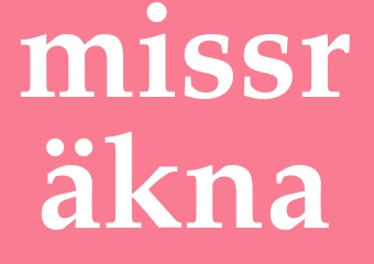Synonym missräkna