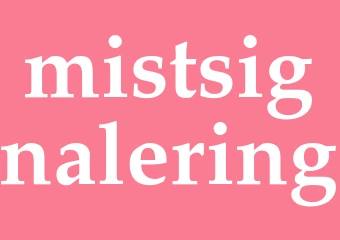 Synonym mistsignalering