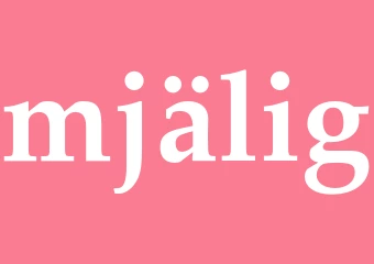 Synonym mjälig